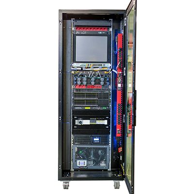 Mikro-Rechenzentrum-Serverschrank-IT-Infrastruktur