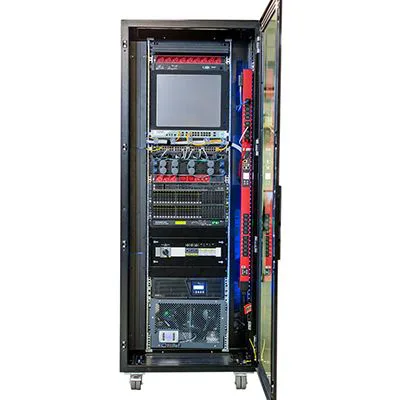 Mikro-Rechenzentrum-Serverschrank-IT-Infrastruktur