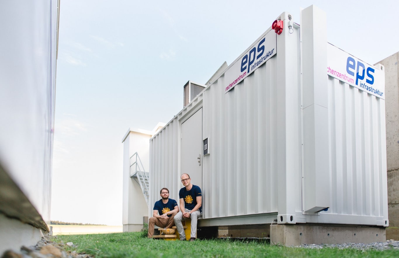 EPS Sonnentor Serverraum Container