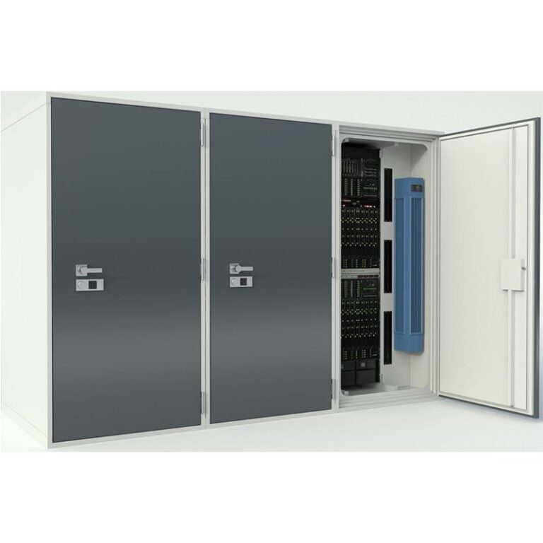 Brandschutz im Serverraum - Feuerfestes IT Safe Serverrack