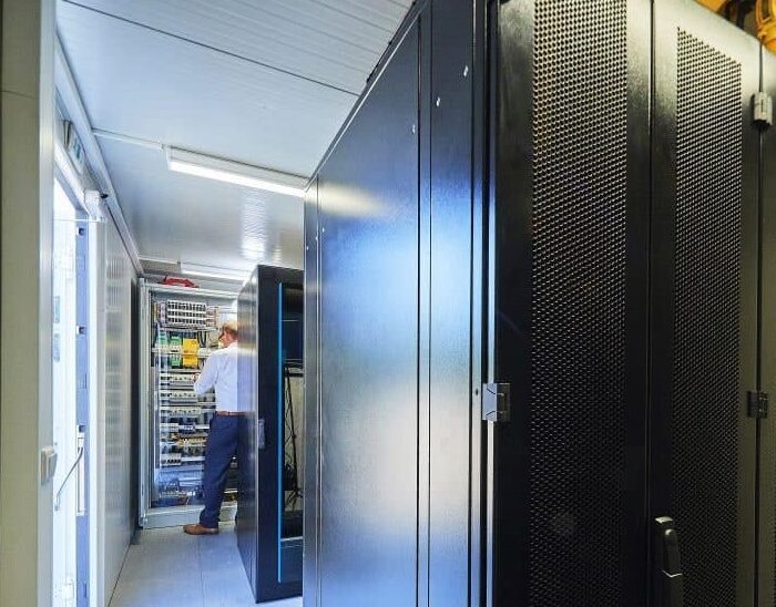 Zertifizierung Serverraum auch für Data Center Container modular mobil