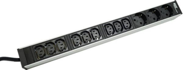 PCS Steckdosenleiste PCS 374IM 2 Einsatz sichere Stromverkabelung fuer IT Rechenzentren Server EDV