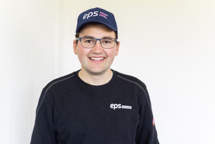 Here you can see Stefan Tauber, IT Infrastructure Technician at EPS