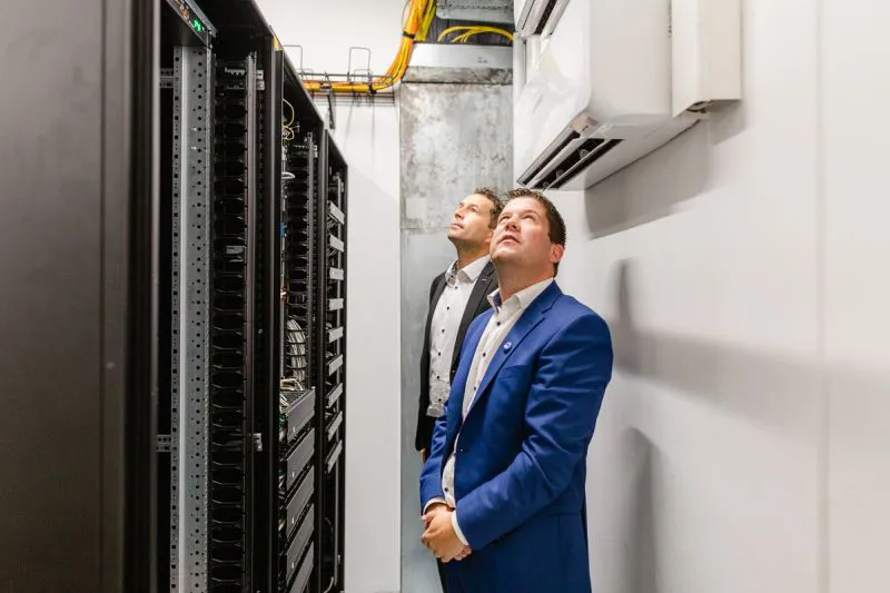 Neuer Serverraum für Hoermann GesmbH Mondsee