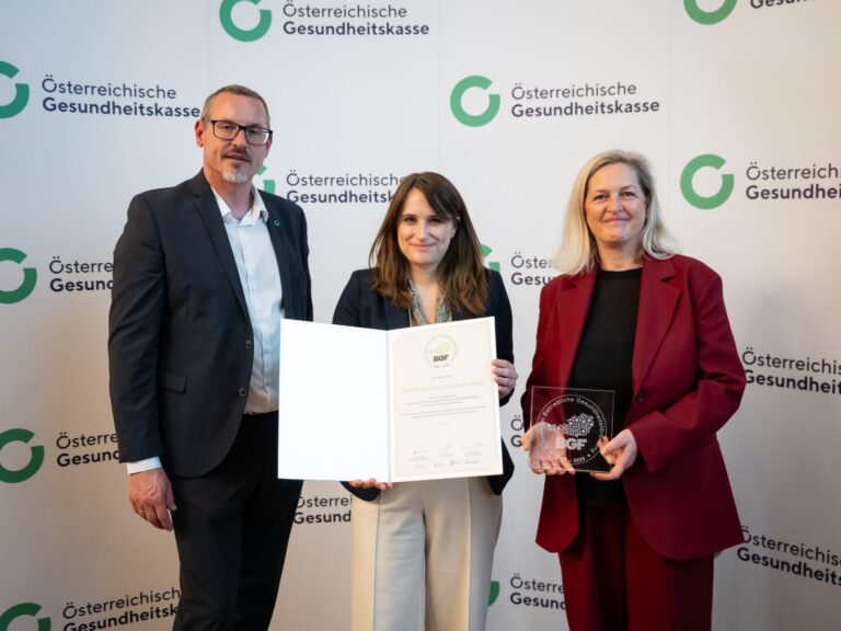 EPS erneut als gesunder Betrieb ausgezeichnet.