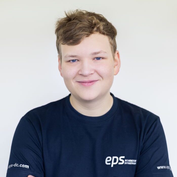 Adrian Holl is doing an apprenticeship as an electrical engineer at EPS