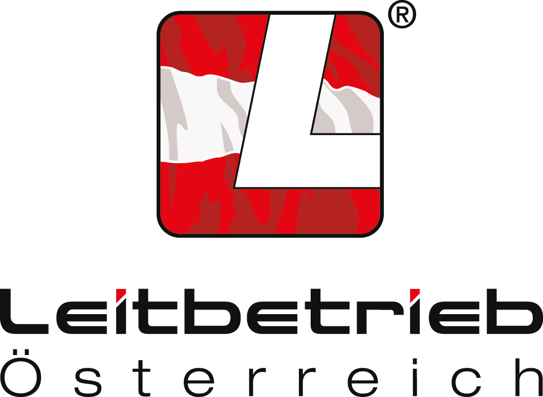 Sie sehen hier das Logo Leitbetrieb Oesterreich