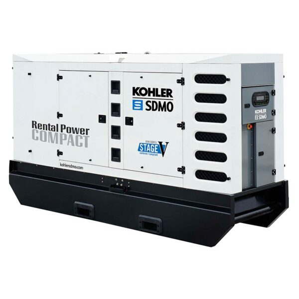Sie sehen ein Diesel Notstromaggregat von KOHLER R50C5 45kVA