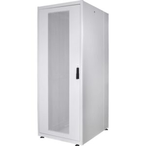IT-Serverschrank 19 Zoll mit 42 HE mit perforierter Tuer