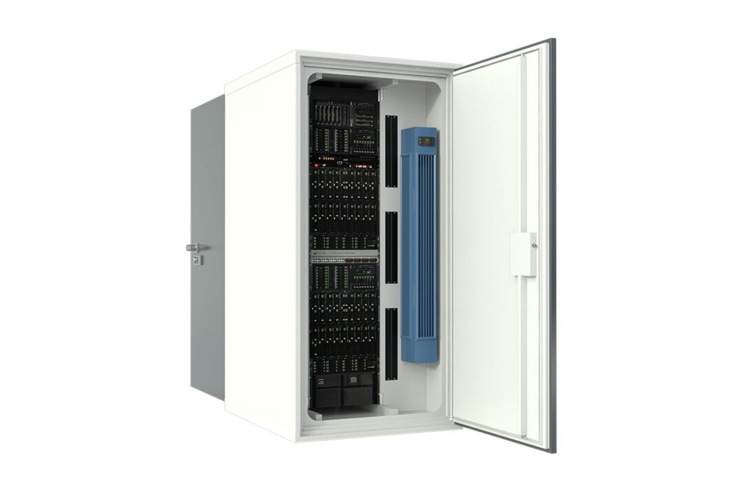 IT Safe modulares Mikro Rechenzentrum mit Klimatisierung und Brandschutz