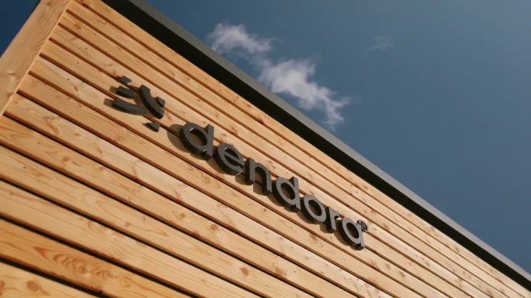 dendora® server room view from below.