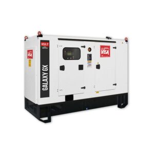 Sie sehen das Diesel Notstromaggregat von VISA, F63GX, F83GX und F103GX, erhaeltlich bei EPS Electric Power Systems GmbH.