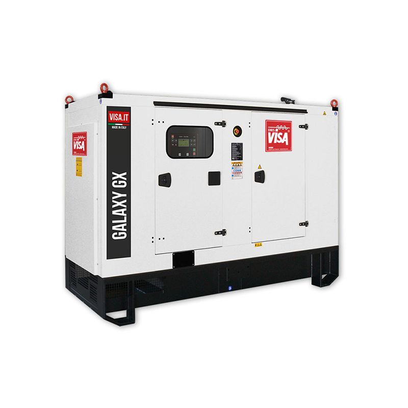 Sie sehen das Diesel Notstromaggregat von VISA, F63GX, F83GX und F103GX, erhaeltlich bei EPS Electric Power Systems GmbH.